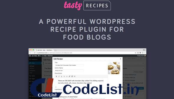 Tasty Recipes v3.2.0 – Recipe Plugin For Food Blogs