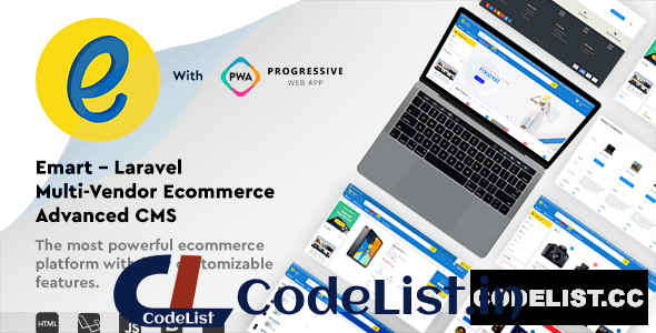 emart v1.6 – Laravel Multi-Vendor Ecommerce Advanced CMS – nulled