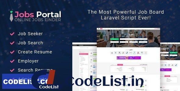 Jobs Portal v3.2 – Job Board Laravel Script