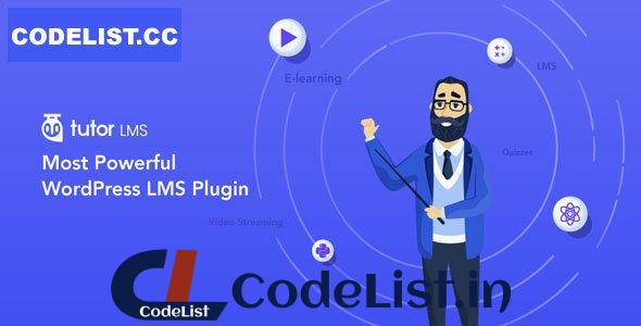 Tutor LMS Pro v1.7.4 – Most Powerful WordPress LMS Plugin