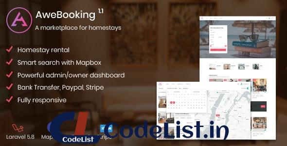 AweBooking v1.3.4 – A marketplace for homestays