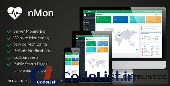 nMon v1.9 – Website, Service & Server Monitoring