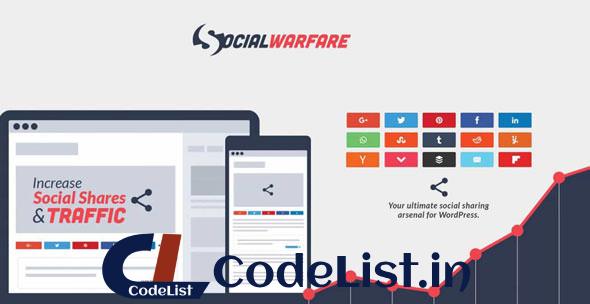 Social Warfare Pro v4.1.0 – Best Social Sharing for WordPress