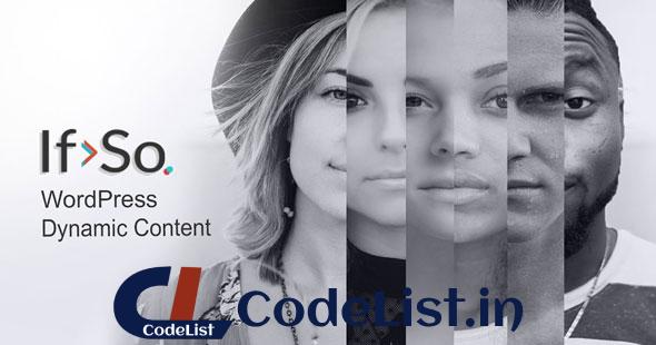 If>So v1.5.0.1 – Dynamic Content (WordPress Plugin)