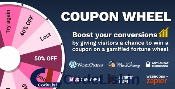 Coupon Wheel v3.2.0 – For WooCommerce and WordPress