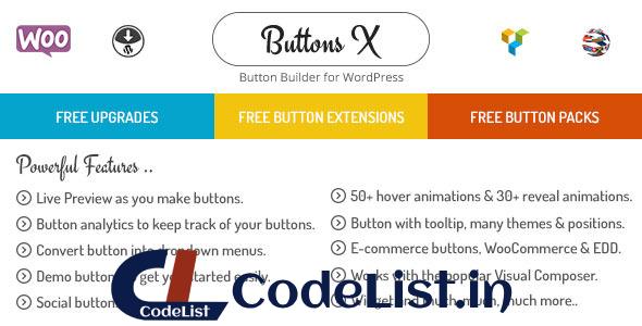 Buttons X v1.9.72 – Powerful Button Builder for WordPress