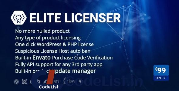 Elite Licenser v2.1 – Software License Manager for WordPress