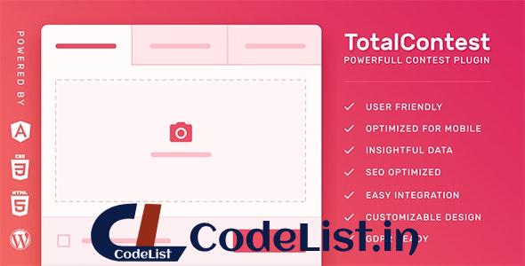 TotalContest Pro v2.1.0 – Responsive Contest Plugin