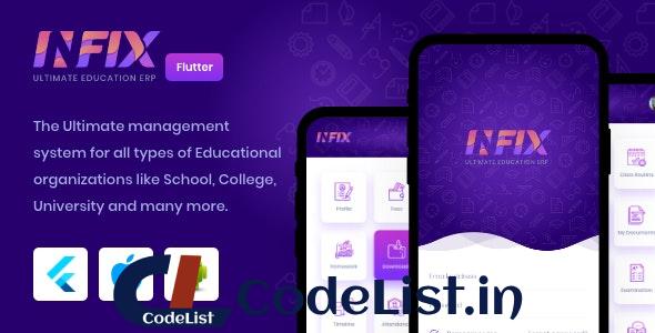 InfixEdu v1.0.3 – Open Source Flutter for Android & iOS