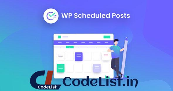 WP Scheduled Posts Pro v2.3.0