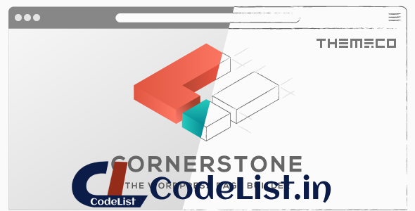 Cornerstone v4.1.0 – The WordPress Page Builder