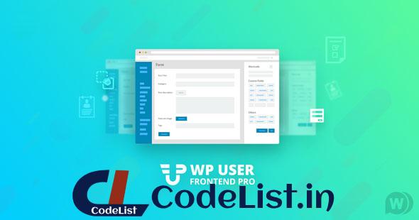 WP User Frontend Pro Business v3.1.11 – Ultimate Frontend Solution For WordPress