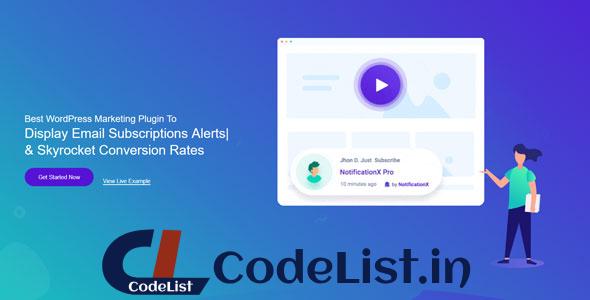 NotificationX v1.2.10 – Best WordPress Marketing Plugin