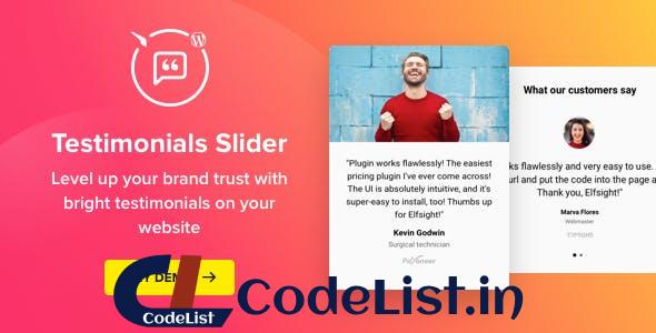 Testimonials Slider v1.4.1 – WordPress Testimonials Plugin