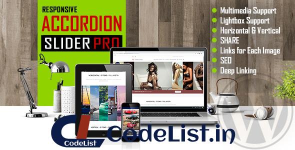 Accordion Slider PRO v1.0.2 – Responsive Image And Video Plugin