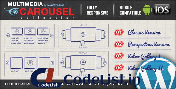 Multimedia Responsive Carousel v1.4