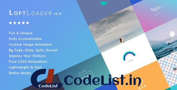 LoftLoader Pro v2.0.1 – Preloader Plugin for WordPress