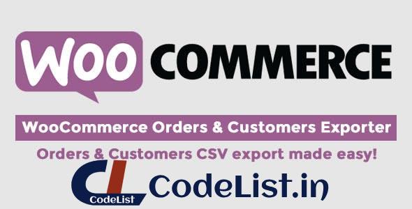 WooCommerce Orders & Customers Exporter v4.3