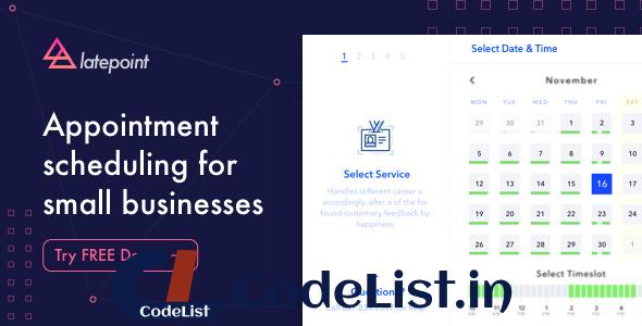 LatePoint v2.0.0 – Appointment Booking & Reservation plugin