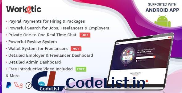 Worketic v1.1 – Market Place for Freelancers