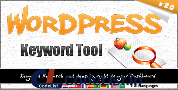 WordPress Keyword Tool Plugin v2.3.0