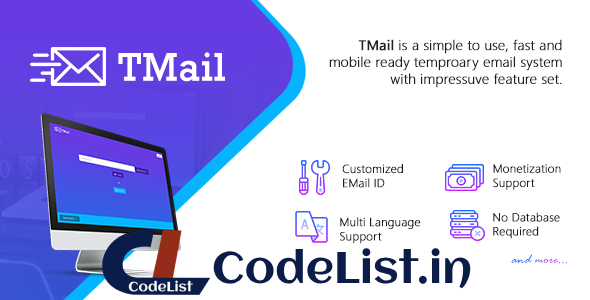 TMail v4.1 – Multi Domain Temporary Email System