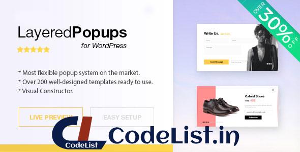 Layered Popups for WordPress v6.42