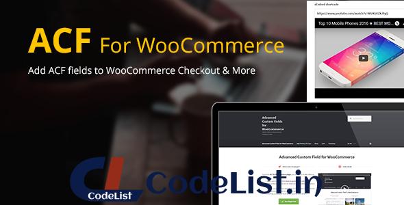 Advanced Custom Fields for WooCommerce v4.0