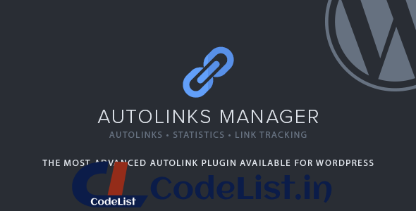 Autolinks Manager v1.10