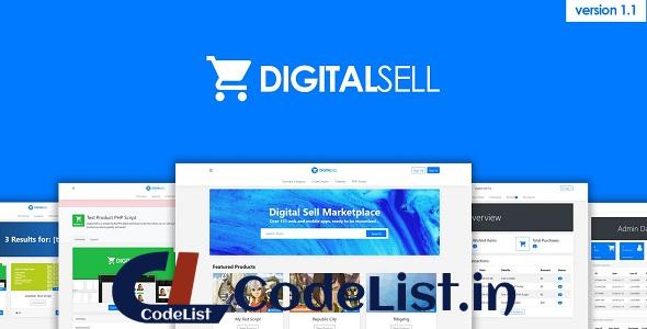 Digital Sell Marketplace PHP Script v1.1