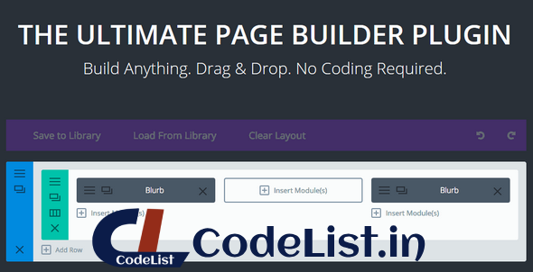 Divi Builder v2.5 – Drag & Drop Page Builder Plugin