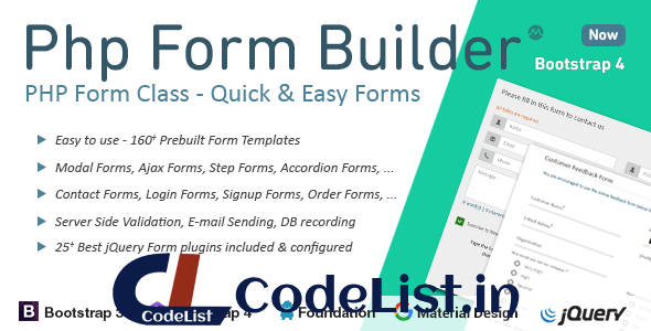 PHP Form Builder v3.5.1