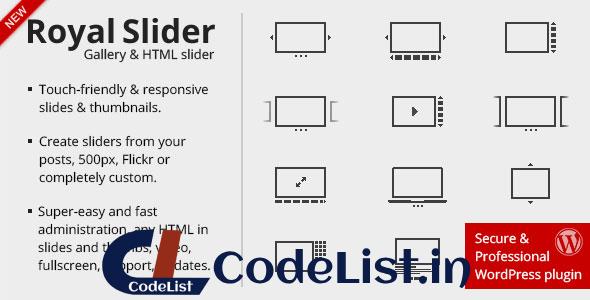 RoyalSlider – Touch Content Slider for WordPress v3.3.6