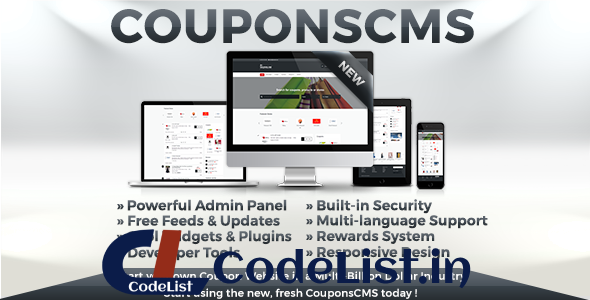 Coupons CMS v6.10