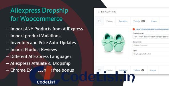 Aliexpress Dropship for Woocommerce v1.4.1