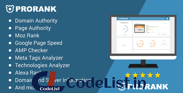 ProRank v2.3.0 – Analyzer stats website