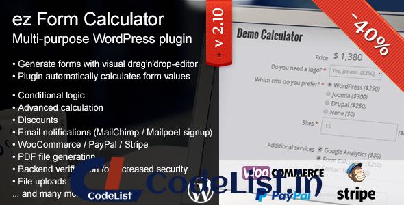 ez Form Calculator v2.10.0.3