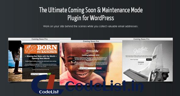 SeedPro Comming Soon Pro v5.10.8 – WordPress Plugin