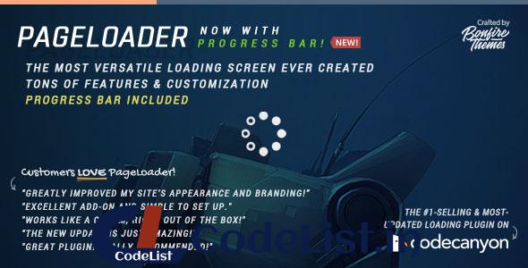 PageLoader v3.1 – Loading Screen and Progress Bar