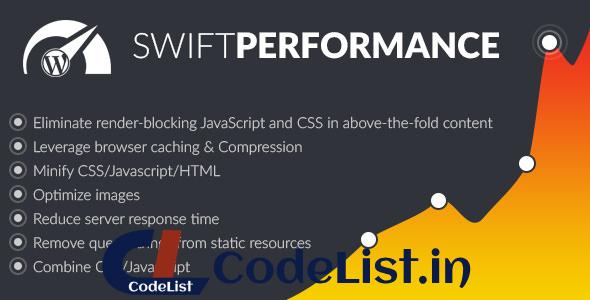 Swift Performance v1.6 – Cache & Performance Booster