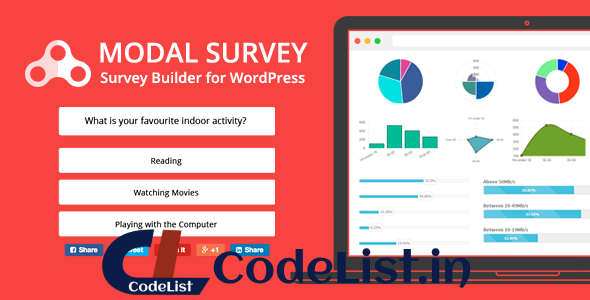 Modal Survey v1.9.8.8 – WordPress Poll, Survey & Quiz Plugin
