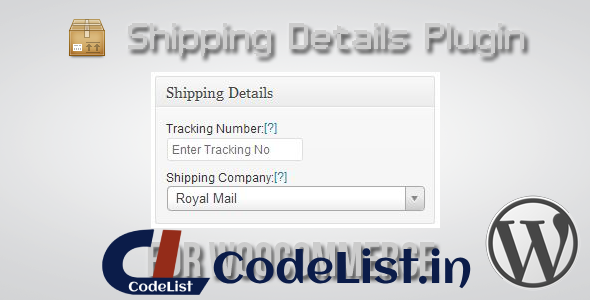 Shipping Details Plugin for WooCommerce v1.7.8