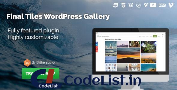 Final Tiles Grid Gallery for WordPress v3.3.14