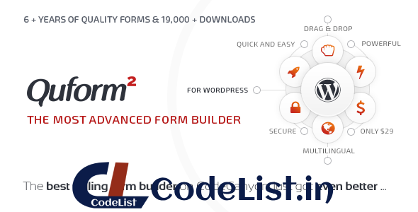 Quform v2.0.1 – WordPress Form Builder