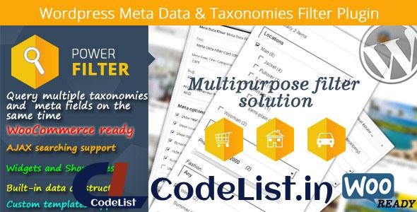 WordPress Meta Data & Taxonomies Filter v2.2.2