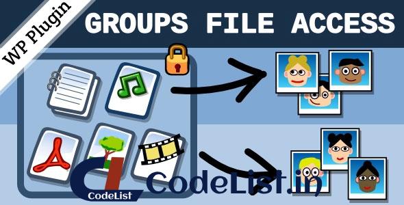 Groups File Access WordPress Plugin v1.6.1