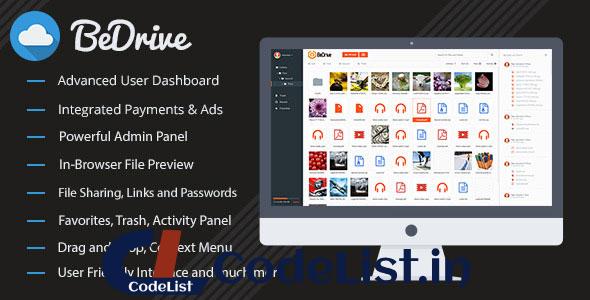 BeDrive v1.3 – File Sharing and Cloud Storage