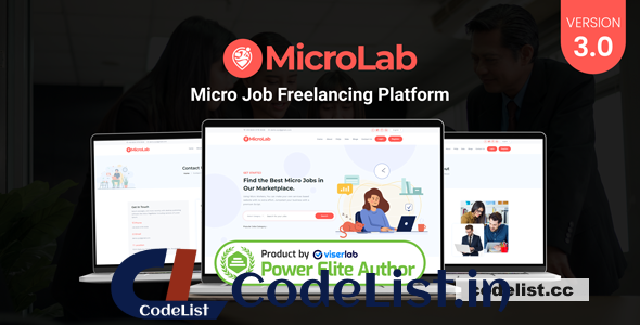 MicroLab v3.0 – Micro Job Freelancing Platform – nulled