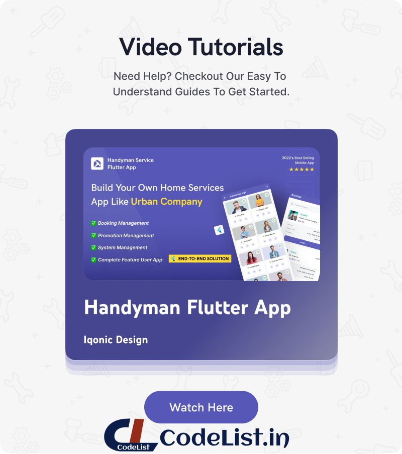 Handyman Service | On-Demand Home Service Flutter App with ChatGPT Integration - 39