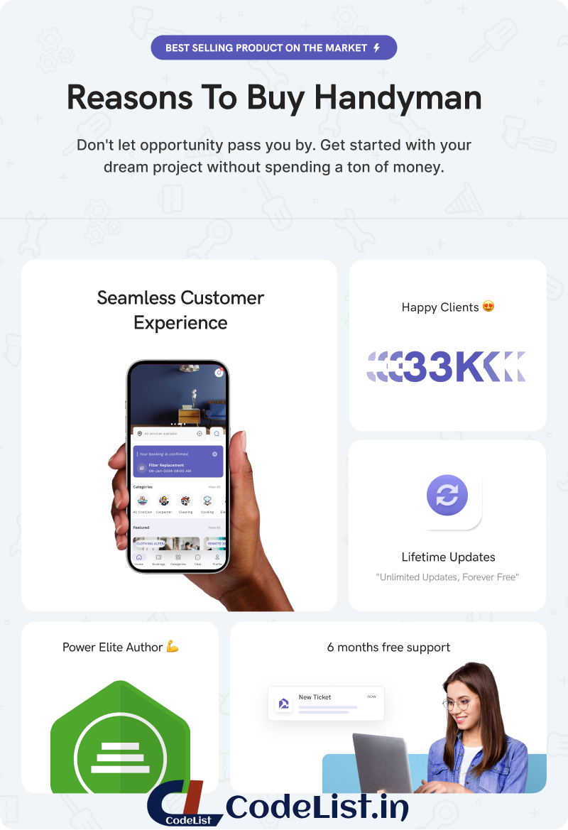 Handyman Service | On-Demand Home Service Flutter App with ChatGPT Integration - 40